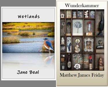 OriGamiFreePoem's tweet image. 2 new #origamipoem #microchap collections for April:
 ‘Wetlands&apos; by Jane Beal
And
 Matthew James Friday - &apos;Wunderkammer&apos;
See:
origamipoems.com