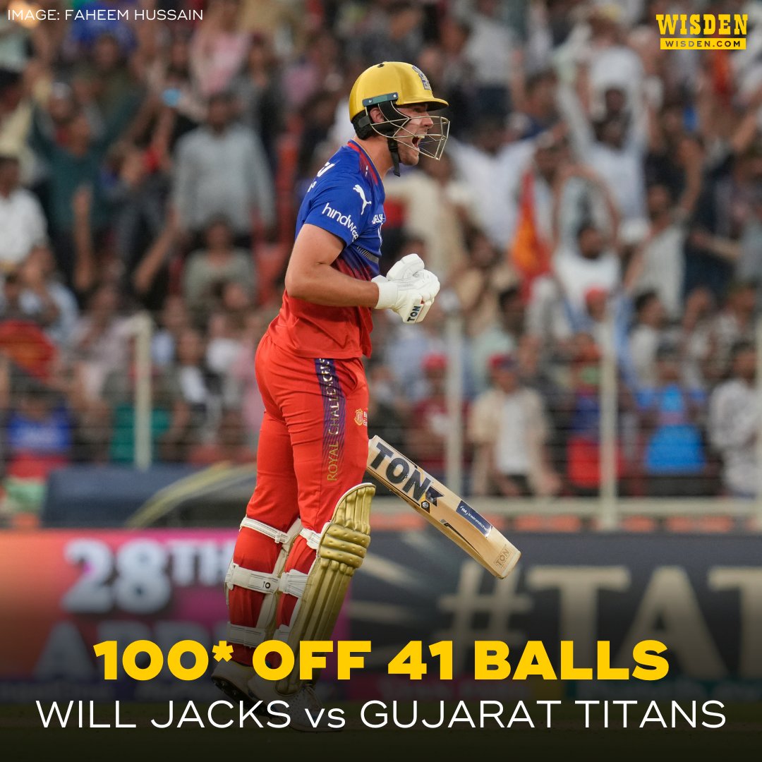 17* (17) ➡️ 100* (41) Will Jacks, that was seriously special! 🤯 #IPL2024