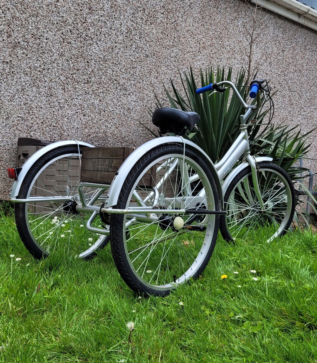 Trike.....Before and after.....

#freebikes4kids #community #cycling #bmx #mtb #charity
#giving #KindnessMatters 
#MentalHealthMatters 
#newport #recycle
#free #pedallingtheport