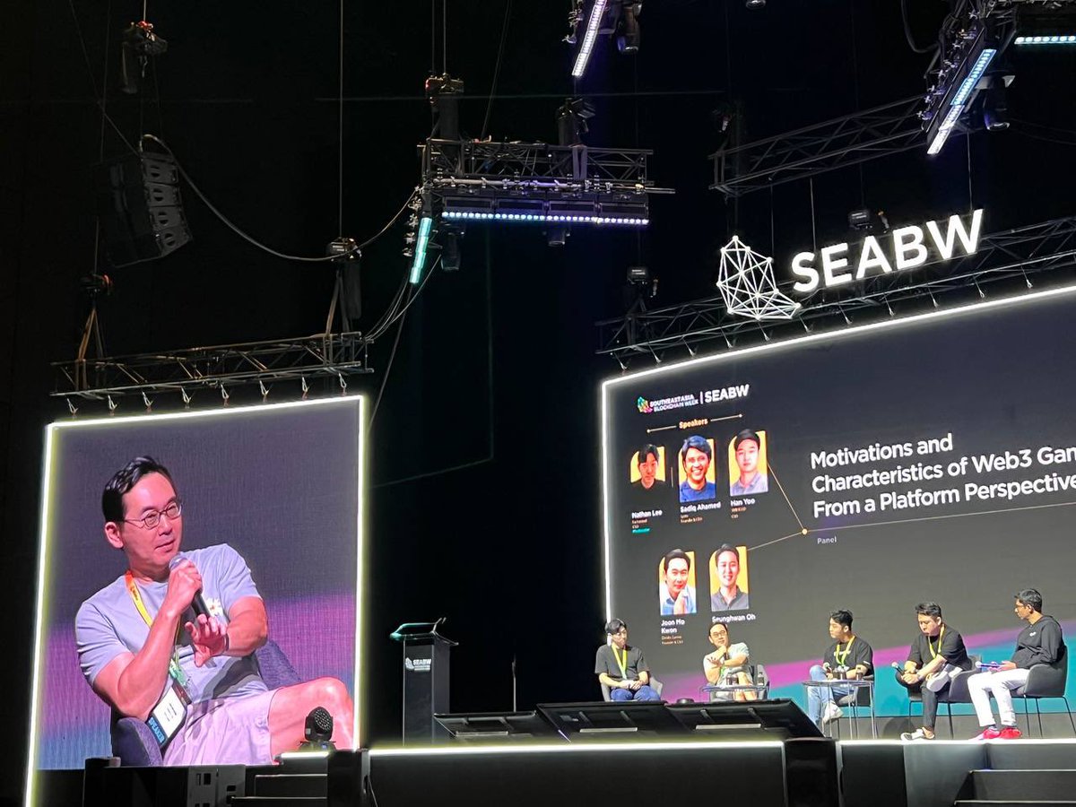 Talked about our “Playable Layer” at SEABW 2024 Bkk. The unique narrative in web3 gaming platform. Making our platform also a game itself!