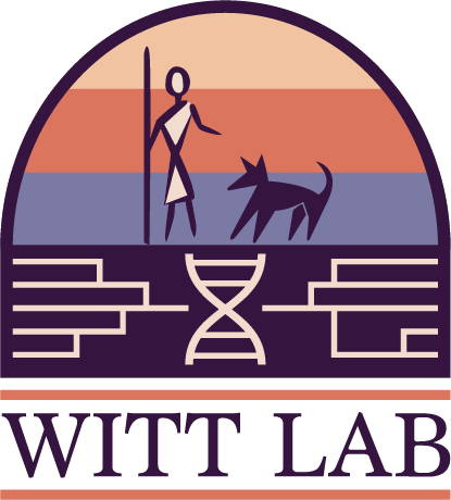 KWitt_aDNA's tweet image. The Witt Lab has a logo! Many thanks to @mbenskydesigns for doing such an awesome job! It's great to reconnect with grad school friends. :) If you're in need of graphics, I highly recommend Miles!