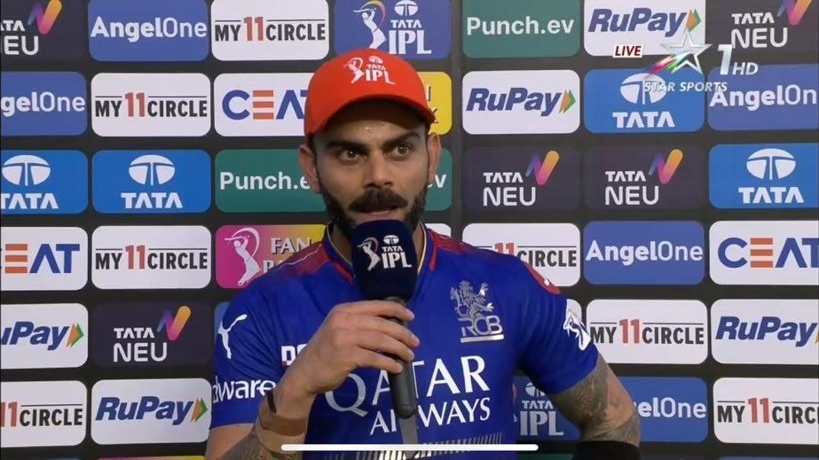 Virat Kohli said, 'all people who talk about strike rates and me not playing spin well love to talk about these things [numbers]. It's just about doing my job, it's kind of a muscle memory for me now'.