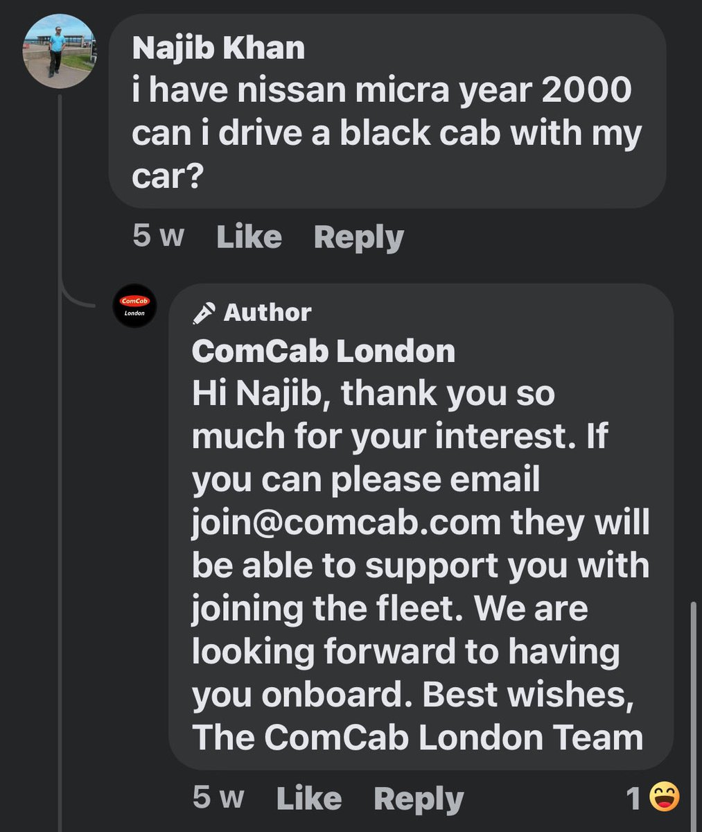 Is this legit? ⁦@ComCabLondon⁩ ⁦@AddisonLeeCabs⁩