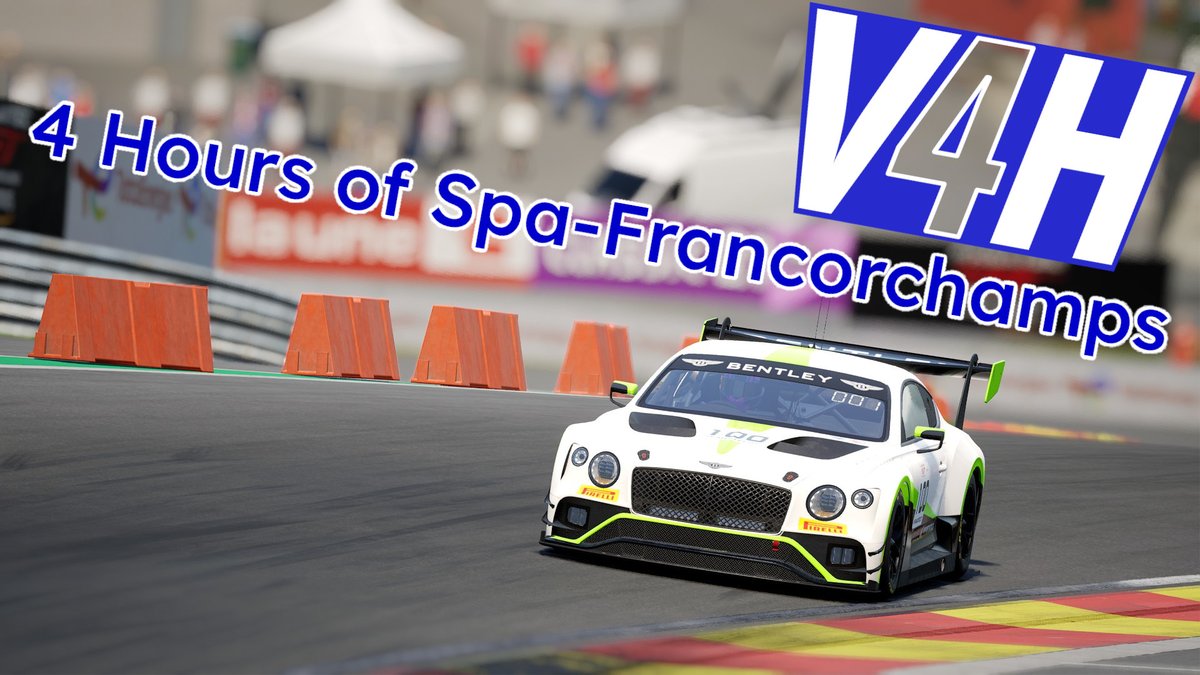4 HOURS OF RACING?

Yes, we are live at Spa-Francorchamps, today without commentary.