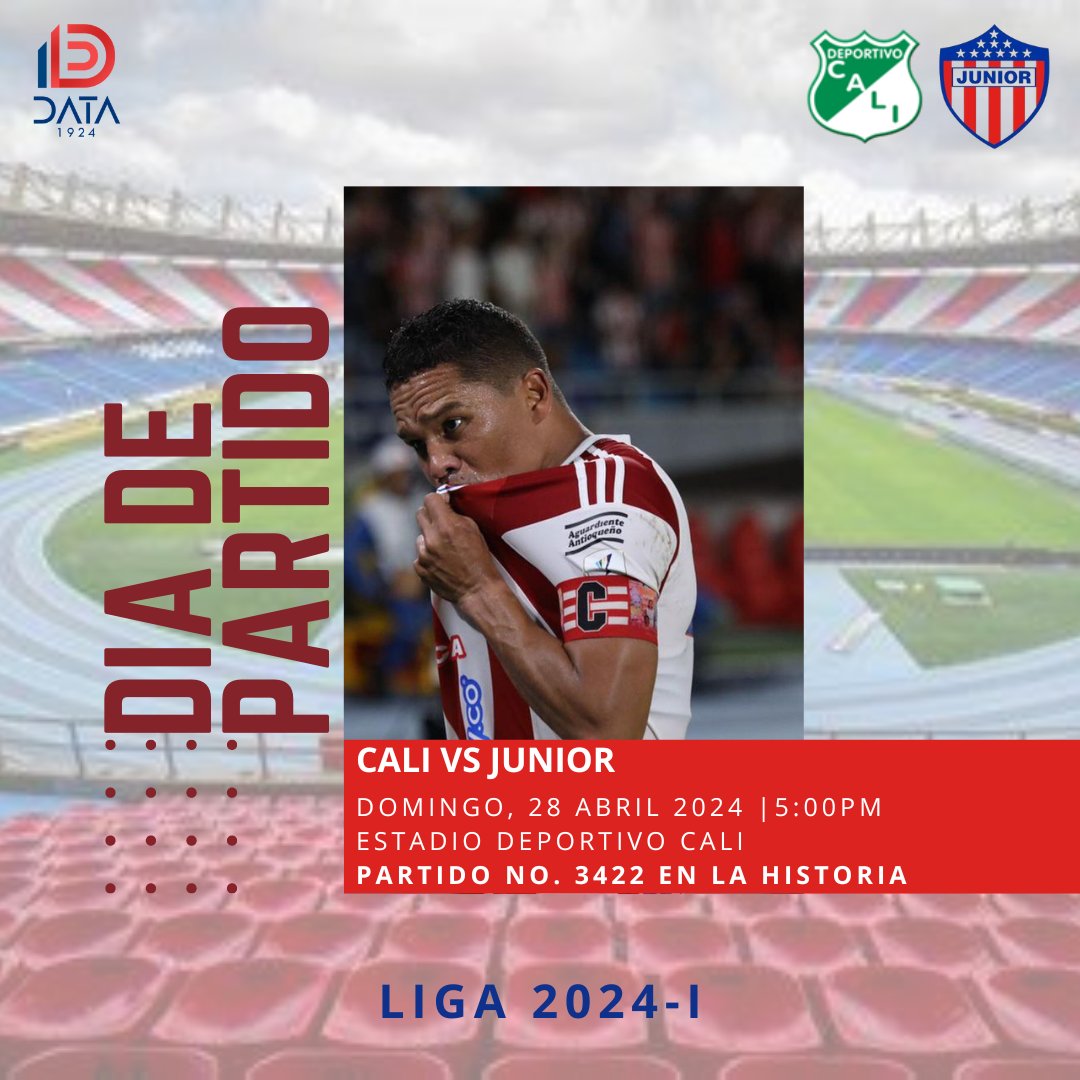 #DíaDePartido #HoyJuegaJunior #Data1924⚽️🇦🇹