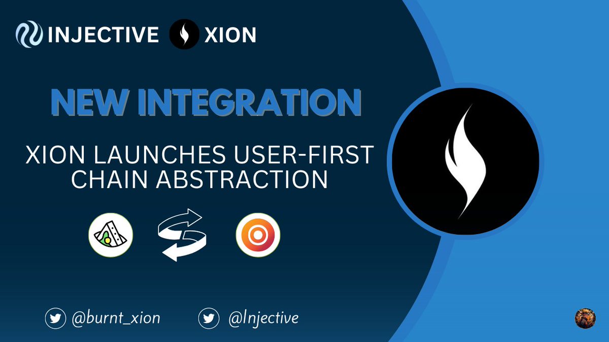 Xion unveils user-centric Chain Abstraction!

Interact with Injective's leading NFT marketplace, Talis, directly from your Xion account.

This Nomos partnership simplifies DeFi & NFTs for mainstream adoption. 

#Xion #DeFi #NFT #Web3 #injective