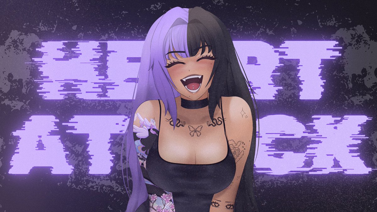 ⛓💜NEW COVER💜⛓

My cover of Heart Attack by Demi Lovato is premiering on Tuesday 30th May at 8PM BST (3PM EDT)!  

#vsinger #envtuber #coversong 

youtu.be/HdmojtAKxAg