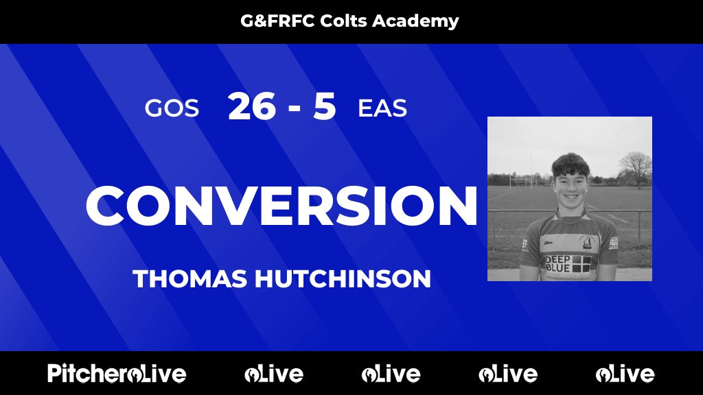 31': Thomas Hutchinson kicks a conversion for Gosport & Fareham RFC 🙌 #GOSEAS #Pitchero gosportrugby.club/teams/32812/ma…