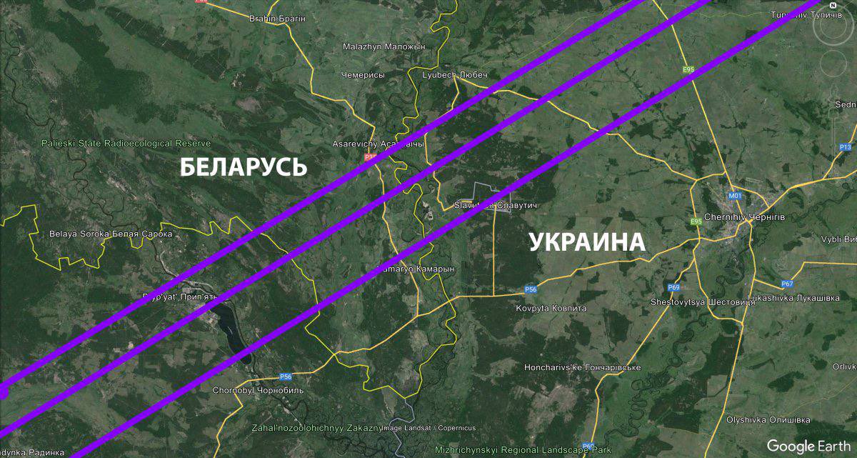 Several missiles flew over Belarus during the night attack on Ukraine? On the night of April 26-27, several Russian missiles flew over the territory of Belarus, as evidenced by the trajectory of the missiles published by @war_monitor_ua. Flagshtok media notes that Kinzhal-type…