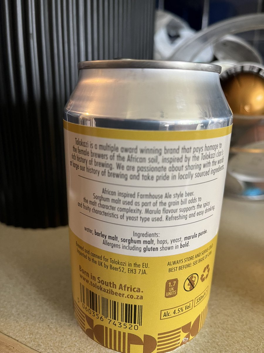 Peter Fortune MP (@petertfortune) on Twitter photo <a href="/NewBristol/">New Bristol Brewery</a> This one is very nice! From <a href="/TolokaziBeer/">Tolokazi Premium Beer & Cider</a> - Iβll get some more of these. #FortunesFunkyBeers <a href="/NewBristol/">New Bristol Brewery</a> This one is very nice! From <a href="/TolokaziBeer/">Tolokazi Premium Beer & Cider</a> - Iβll get some more of these. #FortunesFunkyBeers