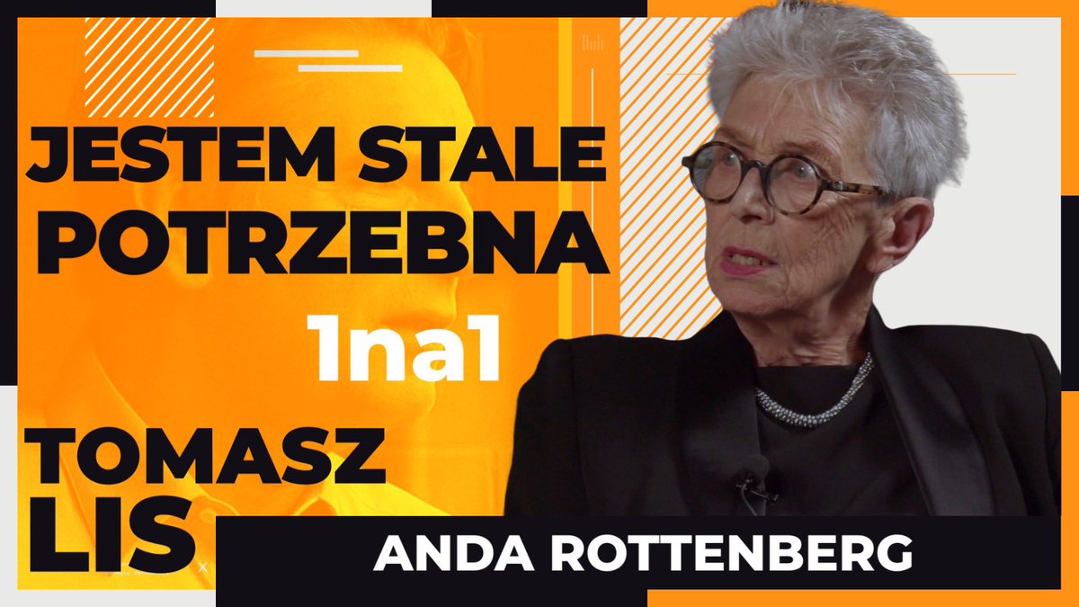 O 20 Anda Rottenberg- sztuka, Polacy, Żydzi. Gorąco zapraszam. 
Jestem stale potrzebna | Tomasz Lis 1na1 Anda Rottenberg youtu.be/BCQy-ARi6Ro?si… przez @YouTube