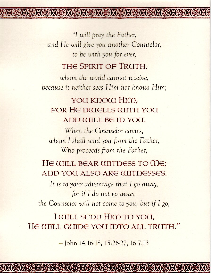 Veni Sancte Spiritus from the Norbertine Canonesses of the Bethlehem Priory of St. Joseph #Catholic