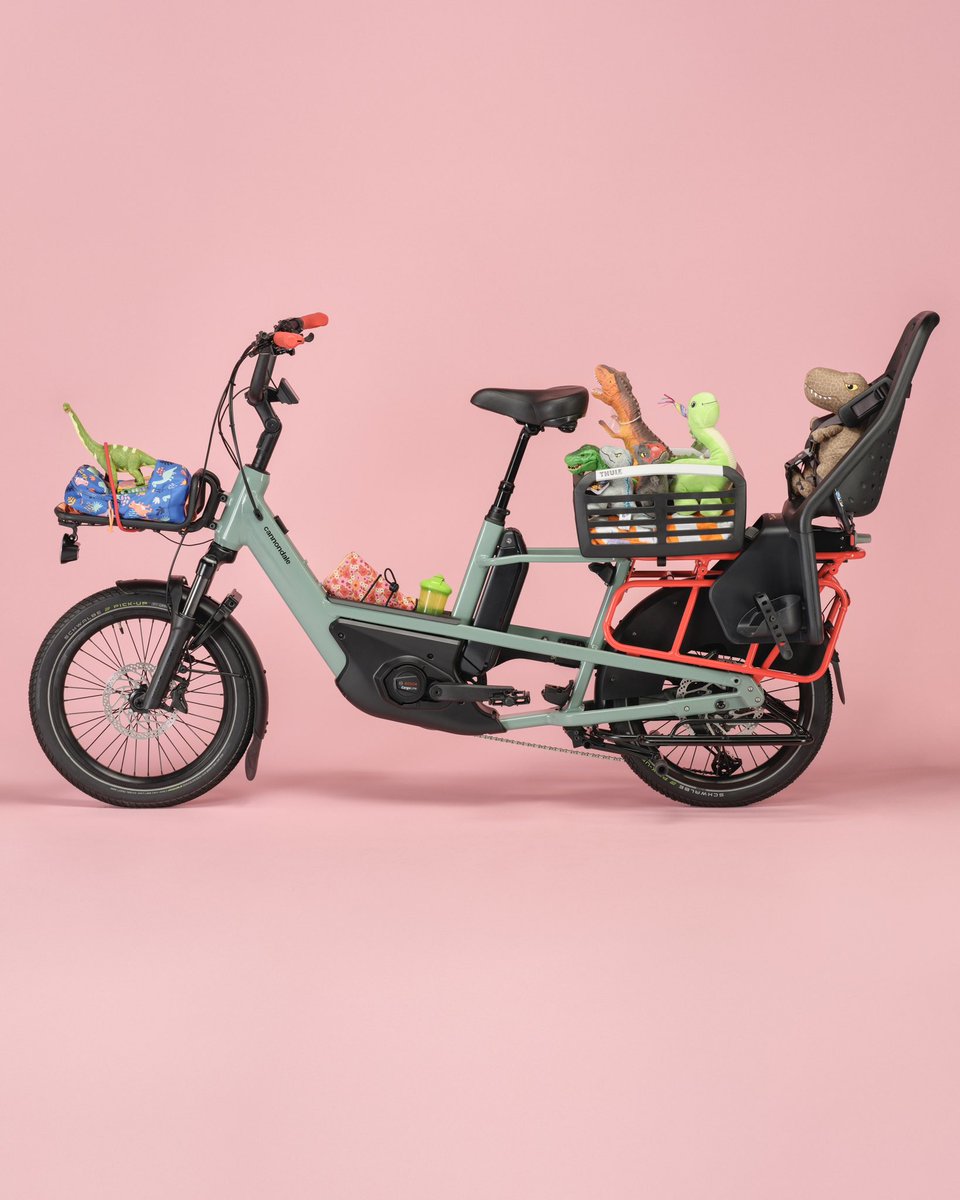 Packed with practicality. Cargowagen Neo comes ready to get you, your kids, and your stuff wherever you need to go. cdale.co/cargowagen