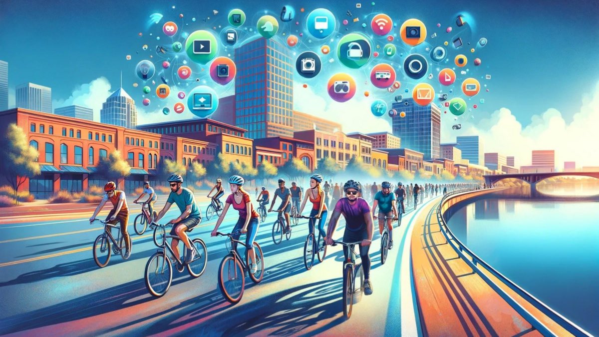 Huê-Tâm Jamme (@tamjamme) on Twitter photo When computer engineers & urban planners work with VR, AI, and the community @asu <a href="/ASU/">Arizona State University</a>TheCollege <a href="/ASUEngineering/">ASU Ira A. Fulton Schools of Engineering</a>
🚲 We created new perspectives 🚲
Bicycling in Tempe: A Multimedia and Interactive Experience asuevents.asu.edu/event/bicyclin…
🗓️ TOMORROW 3pm OR 5pm. It’s a public event When computer engineers & urban planners work with VR, AI, and the community @asu <a href="/ASU/">Arizona State University</a>TheCollege <a href="/ASUEngineering/">ASU Ira A. Fulton Schools of Engineering</a>
🚲 We created new perspectives 🚲
Bicycling in Tempe: A Multimedia and Interactive Experience asuevents.asu.edu/event/bicyclin…
🗓️ TOMORROW 3pm OR 5pm. It’s a public event