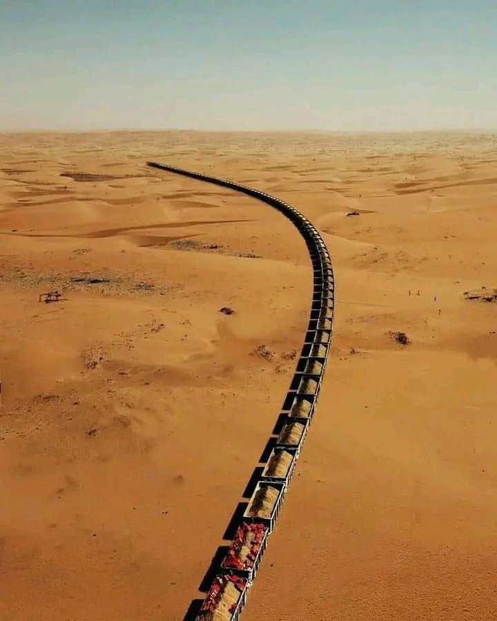 Desert Iron Ore train, Mauritania 🇲🇷