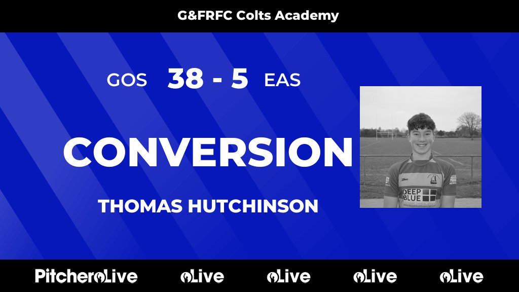 38': Thomas Hutchinson kicks a conversion for Gosport & Fareham RFC 🙌 #GOSEAS #Pitchero gosportrugby.club/teams/32812/ma…