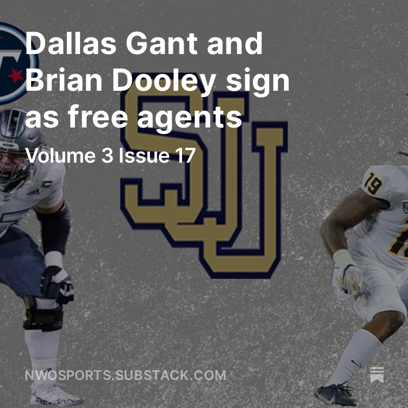 Toledo St. John's graduates Brian Dooley and Dallas Gant sign NFL free agent deals open.substack.com/pub/nwosports/…