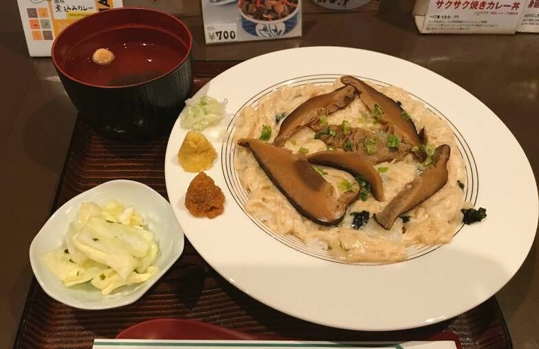 身延町の園林の湯葉丼めっちゃ美味しいです
上に乗ってる椎茸も肉厚でいい！

あとサクサク焼きカレーもオススメ