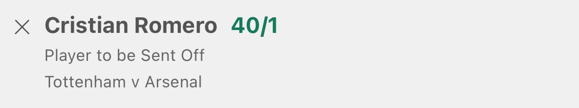 Surely this price is too big on someone like Romero when they are getting beat at home by their rivals. Happily have a small play on him at 40's to get a red. 18+ gambleresponsibly