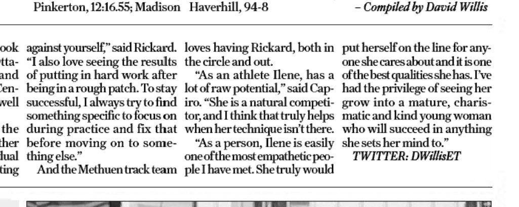 Methuen High School Athletics (@methuensports) on Twitter photo What a great article on a great family and tremendous kid! Stay strong Ilene and Best of Luck this Spring! RIP BIG MIKE! <a href="/MHSRangertrack/">Methuen Track</a> <a href="/DWillisET/">David Willis</a> What a great article on a great family and tremendous kid! Stay strong Ilene and Best of Luck this Spring! RIP BIG MIKE! <a href="/MHSRangertrack/">Methuen Track</a> <a href="/DWillisET/">David Willis</a>