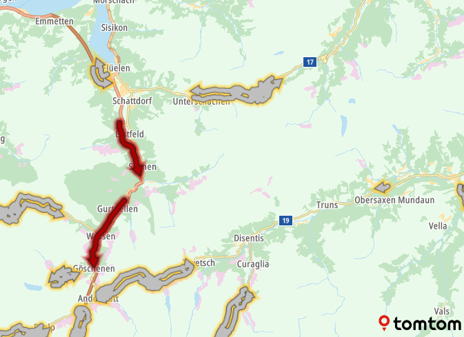 +2 uur op de #A2 Bazel ► Chiasso bij de Gotthardtunnel.
#Zwitserland