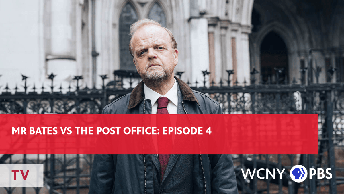 Mr Bates vs The Post Office: Episode 4 | Watch Sunday, April 28 at 9 p.m. on WCNY-TV Alan and his friends finally get the chance to embark on the epic challenge of battling the Post Office in court. #WCNY #CNY #PBS