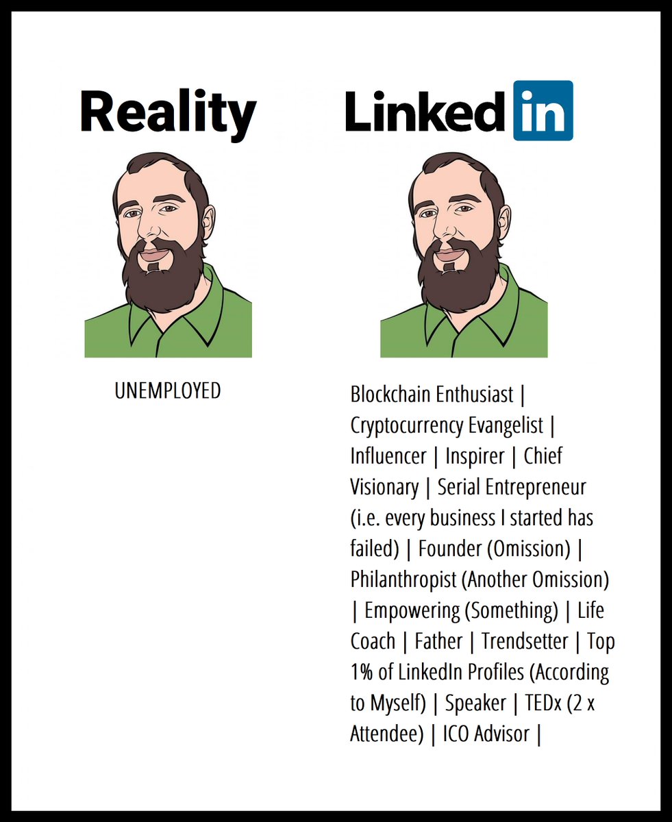 LinkedIn overblow can manifest in different ways. Example: