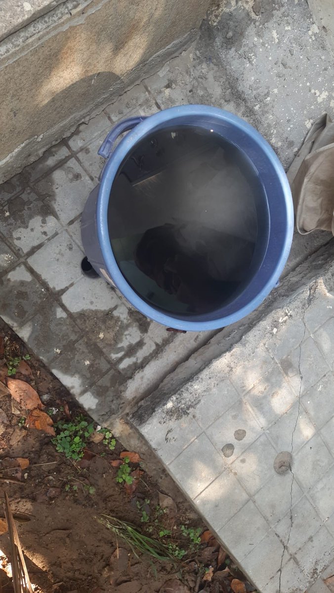Cauvery water contaminated in Near Kasturinagar-BWSSB office.Complaints have been raised with BWSSB.Notified to BWSSB line man, respective officials, unfortunately contamination not yet arrested,still getting water with sewage mix.Pls refer attached image & prioritise