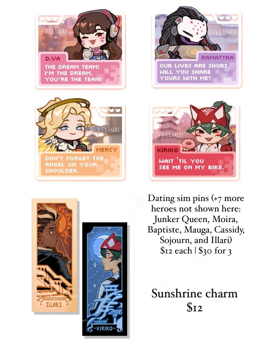 Store update tomorrow on 4/29 1PM EST! Oops, it's all Overwatch... with some Dungeon Meshi and PJO 🫶

Main store: https://t.co/fr62sTmLam
UK & EU: https://t.co/D1ENAjcaTo 