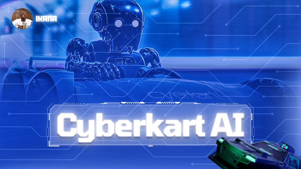 𝗖𝗿𝘆𝗽𝘁𝗼 𝗚𝗮𝗺𝗲𝗿𝘀 𝗔𝗿𝗲 𝗪𝗲 𝗥𝗲𝗮𝗱𝘆?!

I have an exciting package for you😍

Viola: #CYBERKARTAI 

@The_CyberKart is a trailblazing AI-powered multiplayer kart racing crypto game that provides you with features that leaves you with an exhilarated feel!

A $KART 🧵