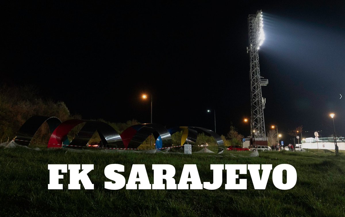 New: FK Sarajevo. Words & Images: @daveharry007 As you walk to the Olympic Stadium in Sarajevo, you'll see the tower, the rebuilt Zetra hall where Torvill and Dean did the Bolero and then one of the most iconic stadiums of all, home to FK Sarajevo. terraceedition.com/home-haute/fk-…