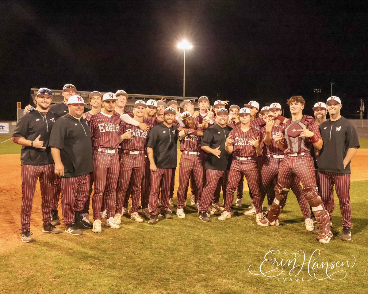 Monday, April 29 @ “The Hill” @ 7:00pm the Niceville Eagles will open District Tournament play hosting Crestview Bulldogs. Let’s pack the stands and support these Eagles #LeaveNoDoubt | #AllN | #PTC