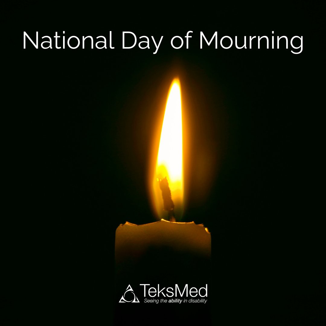 On this National Day of Mourning, we pause to reflect on the tragic loss of workers who have been injured, disabled or lost their lives due to work-related incidents. At TeksMed, we stand in solidarity with all those affected by workplace accidents and injuries.