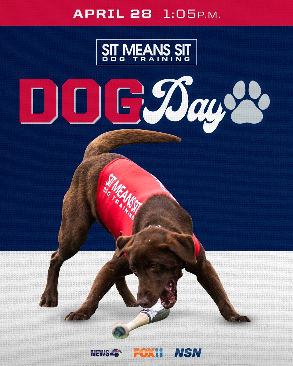 🐶 Dog Day 🐶 Dog days are back for 2024! Grab your furry friend and head down to the ballpark for our second Dog Day of the year! Learn More ⬇️ milb.com/reno/tickets/d…