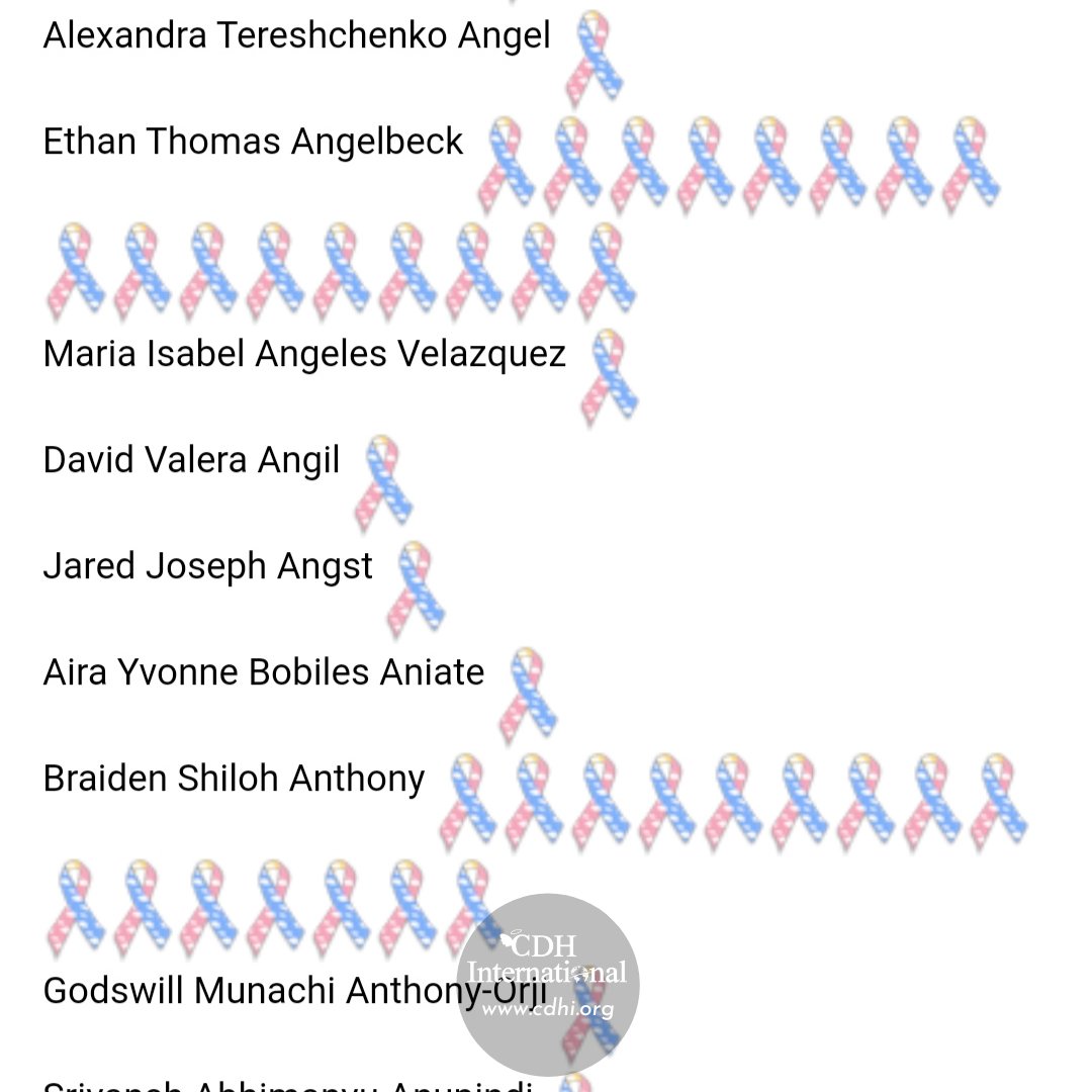 The 2024 CDH Awareness Ribbons are up! cdhi.org/2024ribbons View the list of CDH patients and add a ribbon or 100 ribbons! #cdhawareness #cdhawarenessmonth #cdhawarenessday #cdh #CongenitalDiaphragmaticHernia #cdhawarenessribbon #charity