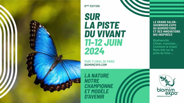 La #Biomimexpo, le grand RdV du #biomimétisme tinyurl.com/3hvrkcwm v/#CHICHE par @makesense #Nature #Vivant #biodiversité #biologie #bioinspiration #innovations #régénération #résilience #adaptation