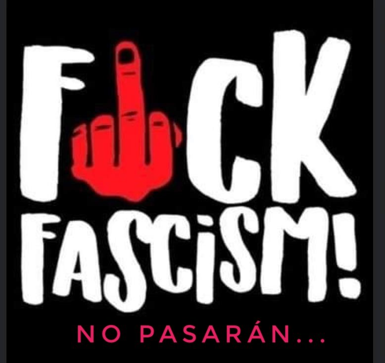 #fuckfascism #stopfascism #NoPasarán #NeverAgain #nuncamais #nuncamas #maimes #pp #vox #PedroNoTeRindas #stopfascismo 🖕
SYR ✊❤️💛💜🕊️🌹