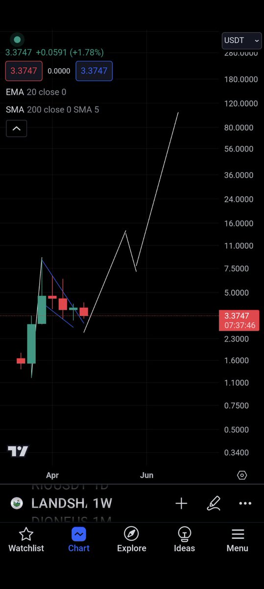 MarketOmega's tweet photo. This is your reminder that #altseason starts once Bitcoin breaks $74k, which could happen in less than 2 weeks. You'll wake up and your alt is up 100%. Then the next couple days another 50%. Before you know it, your bag is up 100x in 2 weeks. I've seen it happen in 2017, then again in 2021. Ignore the fud, cause no matter how much fud tries to occur, it will be overwhelmed by euphoria and momentum. Even the shittiest of the shit coins will pump. Pack your bags, we leaving! 📈🚀 $DIONE $LAND $ETH $INJ $KAS $BTC $RIO $PEPE #RWA #L1 #Altseason #altseason2024