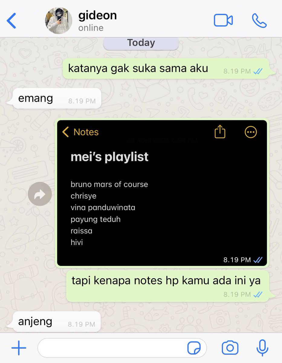 gengsi
haechan few tweet au!