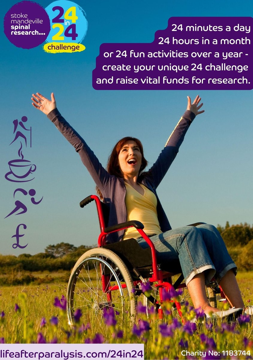It's time to share our 24in24 campaign top tips for May! This month's tips focus on equipment and aids. Learn more here: lifeafterparalysis.com/get-your-may-2… #24in24 #Tips
