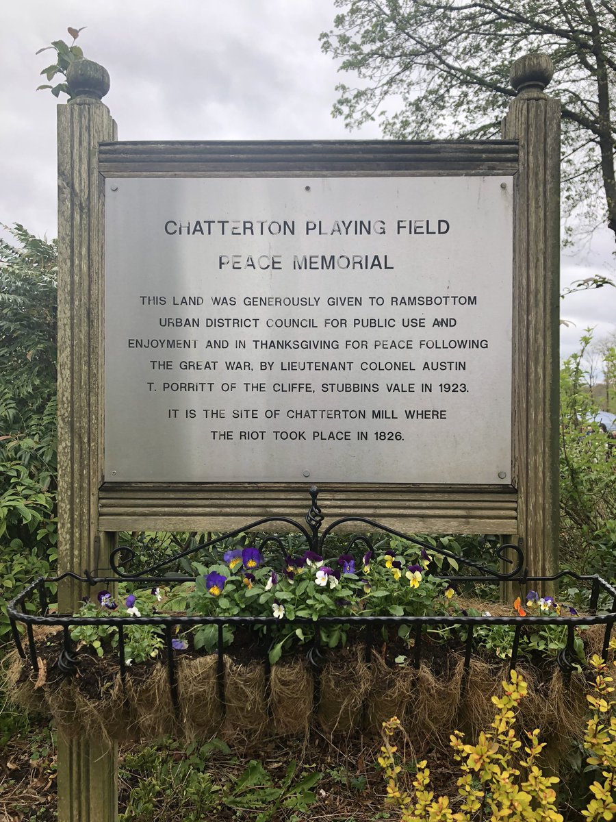 Thanks to the brilliant @dgscott2 & @UprisingWeavers for organising this powerful & moving commemoration to the victims of the 1826 Chatterton Massacre, looking forward to our collaborative work on state violence, denial & the battle for interpretation at Chatterton & #Orgreave