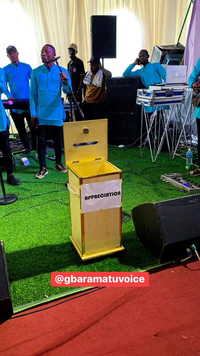 THE FEAR OF EFCC: Ijaw Musicians Introduce Offering Box of Appreciation Instead of Spraying Money #GbaramatuVoice #GbaramatuVoiceTV #EFCC #NairaAnuse @officialEFCC