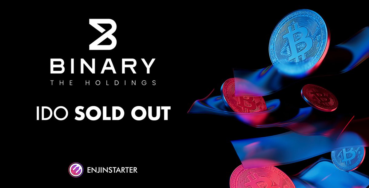 🚀 Massive congratulations to @thebinaryhldgs on a phenomenally successful IDO! 💥 ✅ FCFS sold out in just 35 seconds ✅ Total IDO raise of $300K Stay tuned for their TGE on April 30th at 6AM UTC. The future is bright for $BNRY! 🌟