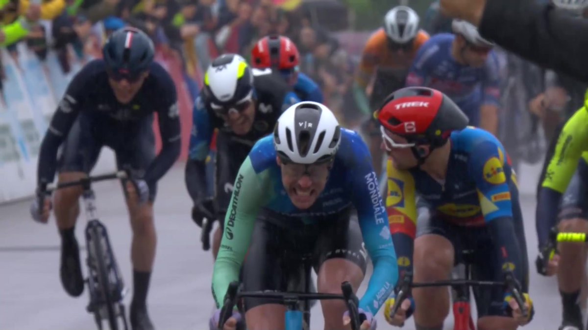 Dorian Godon & Decathlon dominate again Tour de Romandie Stage 5. Carlos Rogriguez seals GC win #Romandie