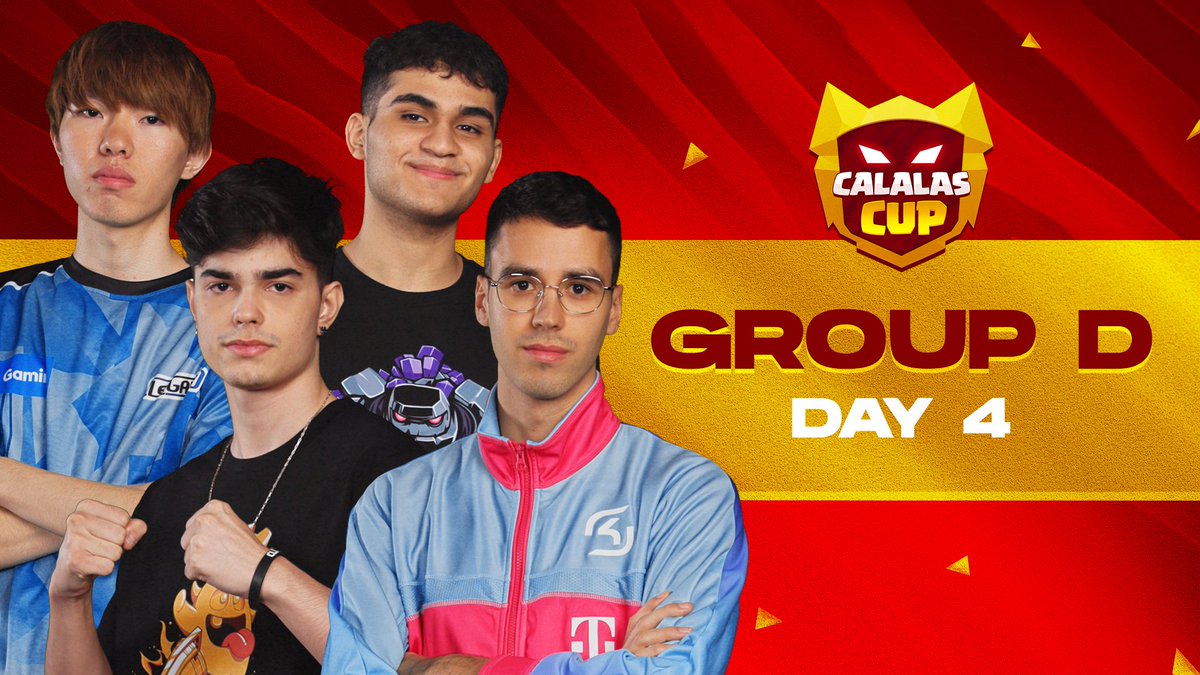 Calalas x Clash Warmup (@calalascup) on Twitter photo 🔴The last group stage matches begin!
⚔️<a href="/GK_MiguelOP/">WD I Miguel</a> <a href="/Samuel_Bassotto/">Samuel Bassotto</a> <a href="/PandoraRa11/">PANDORA</a> <a href="/RyIey42/">RyIey</a> <a href="/Faust_cr/">Faust</a> <a href="/Pedrotmcr/">Pedro™</a> @lennyyyyy20 <a href="/FurkannCr_/">FurkanArabacı CR</a>
🤔¿Who will be the last four qualifiers?
📺Watch in your language
ES twitch.tv/bale_gg
EN twitch.tv/xdeltamk
PT 🔴The last group stage matches begin!
⚔️<a href="/GK_MiguelOP/">WD I Miguel</a> <a href="/Samuel_Bassotto/">Samuel Bassotto</a> <a href="/PandoraRa11/">PANDORA</a> <a href="/RyIey42/">RyIey</a> <a href="/Faust_cr/">Faust</a> <a href="/Pedrotmcr/">Pedro™</a> @lennyyyyy20 <a href="/FurkannCr_/">FurkanArabacı CR</a>
🤔¿Who will be the last four qualifiers?
📺Watch in your language
ES twitch.tv/bale_gg
EN twitch.tv/xdeltamk
PT