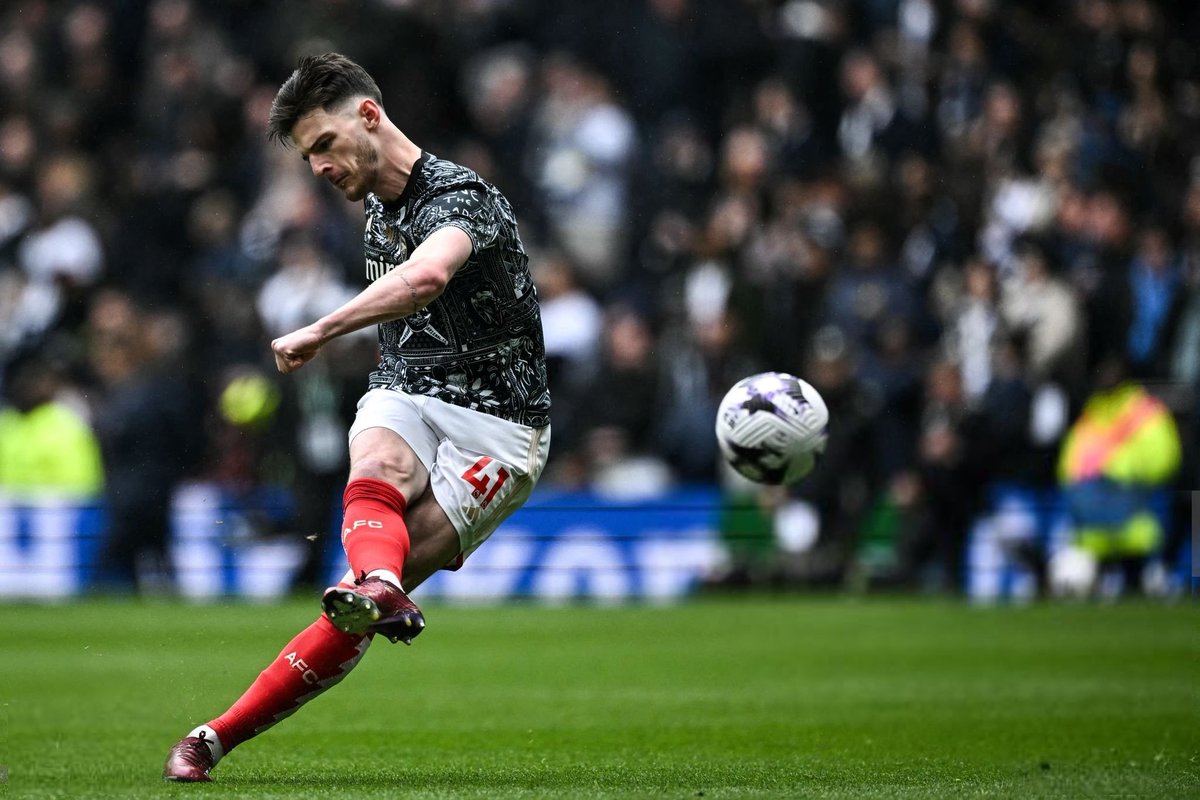 Declan Rice has registered 6 assists in the Premier League this season in 2024. No player has managed more. Another wicked delivery. 💫💫💫