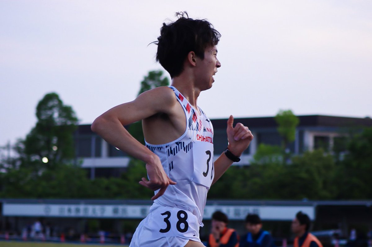 #日体大記録会
5000m 15組
・樋口大介 選手(中央発條) 14'08'98
