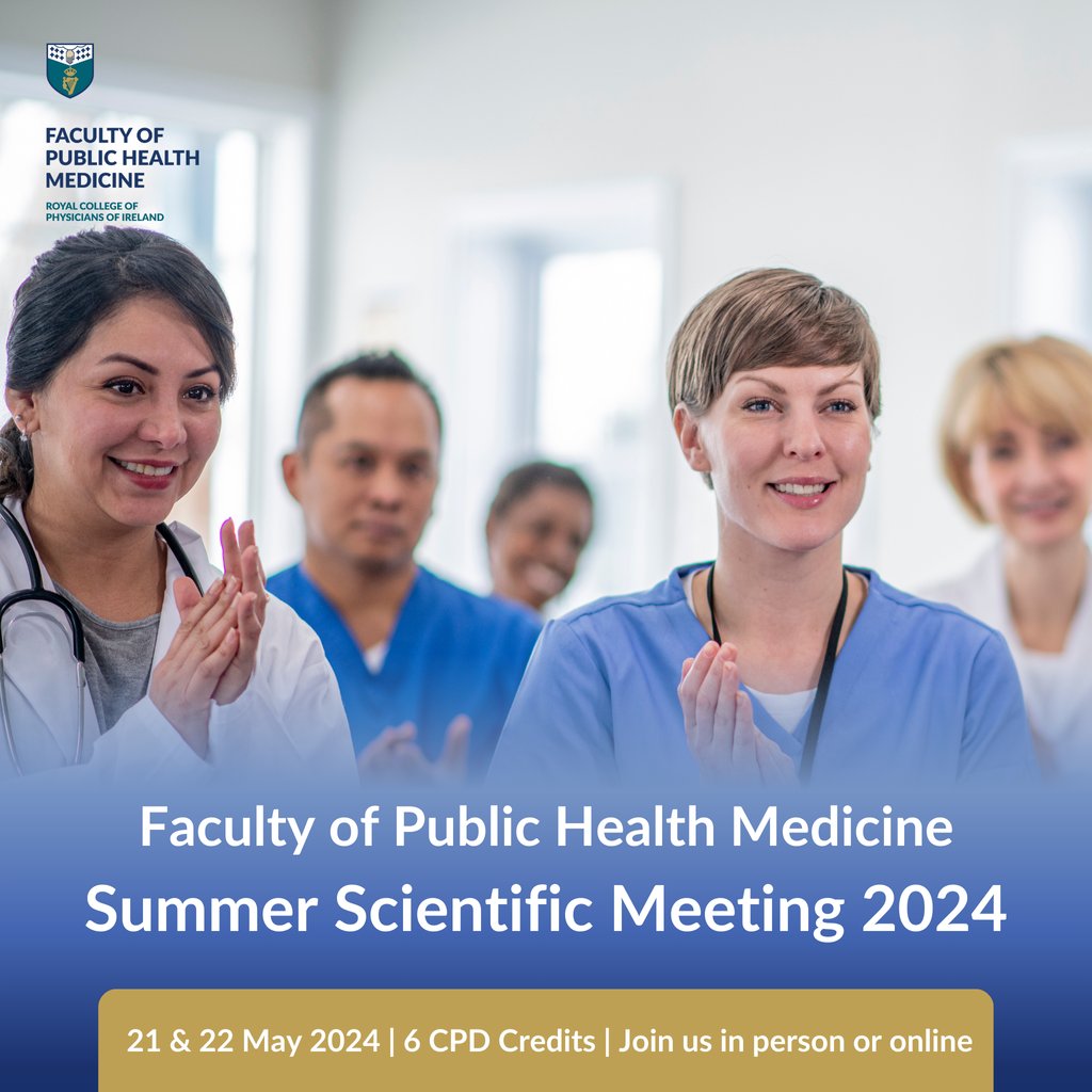 Join us in person or online for the Faculty of Public Health Medicine Annual Summer Scientific Meeting, taking place on 21 and 22 May 2024. Register now: Day 1 👉 eur.cvent.me/2LR1G Day 2 👉 eur.cvent.me/M3qKa