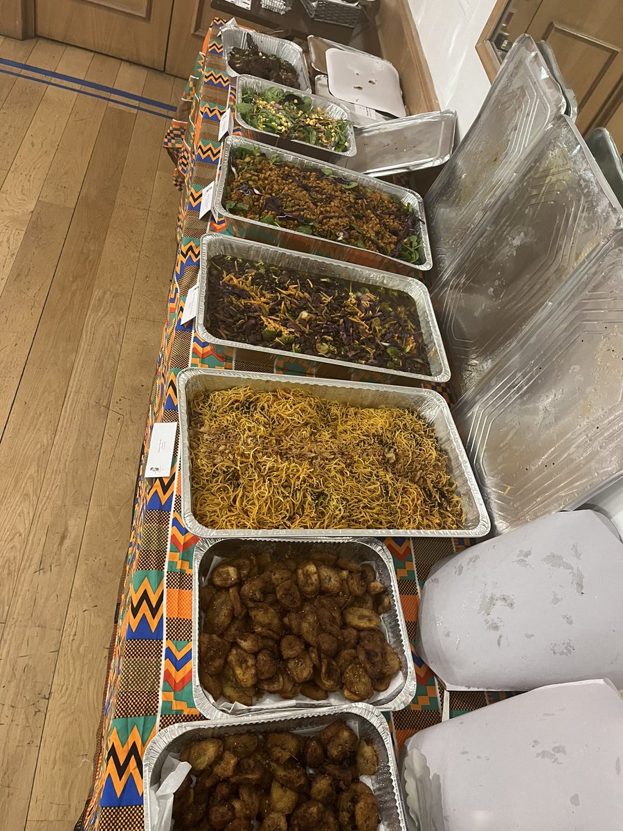 @acaaugustin @HJusticeLdn @LatifaAkay Bringing the pillar “Nurturing through nature & food” to life with the help of @Maame_Ts_Kitchn again on day two 🥰