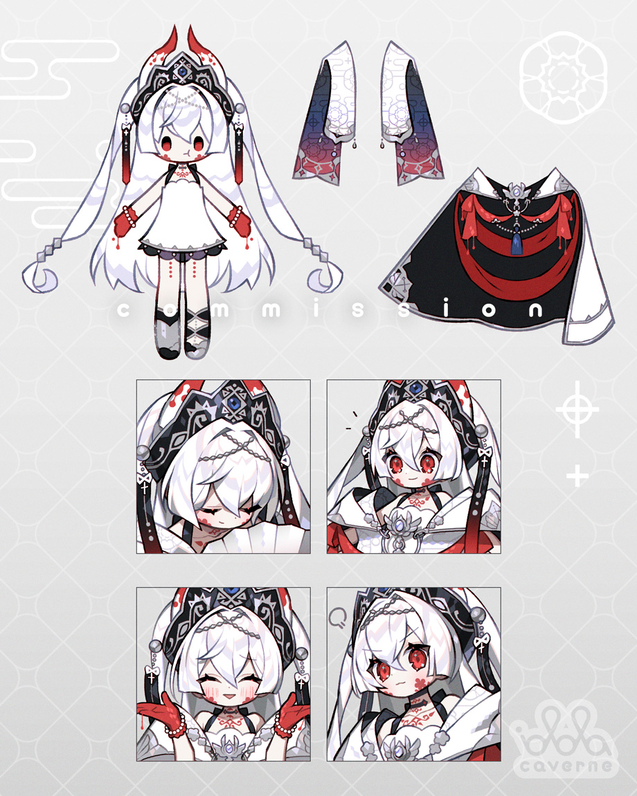「commision よその子衣装デザイン!その2 」|idola┊井戸のイラスト